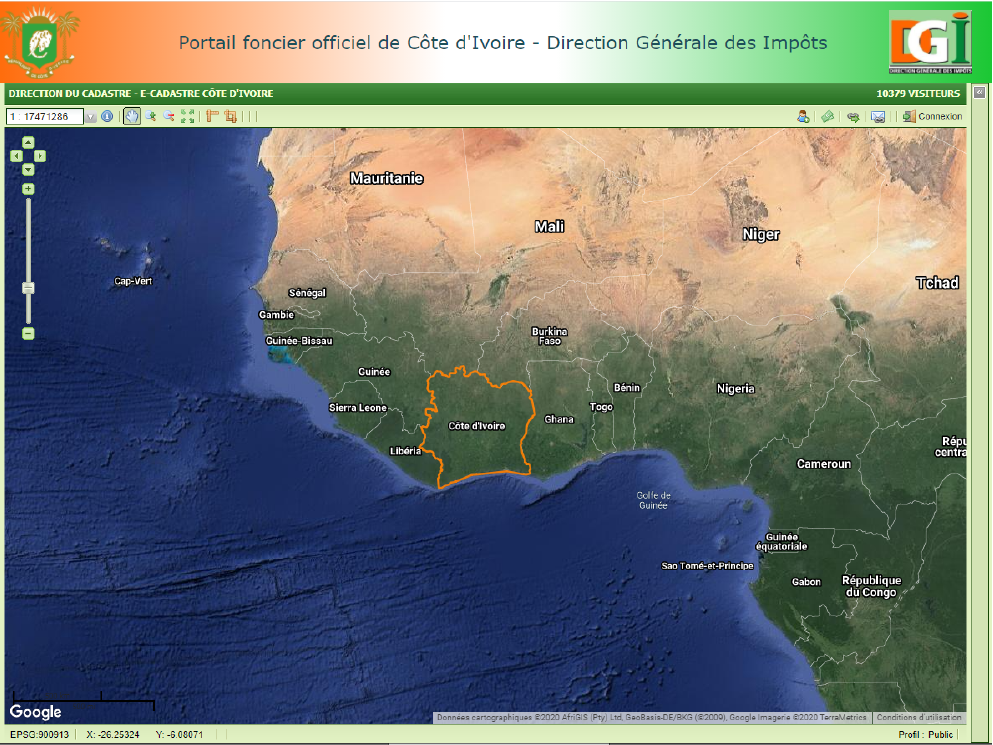 Application de gestion du cadastre